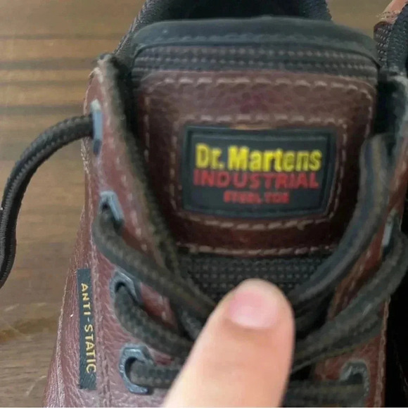 Doc Dr. Martens Anti Static Slip Resistant Industrial Steel Toe Shoe Size 8 - Picture 11 of 12